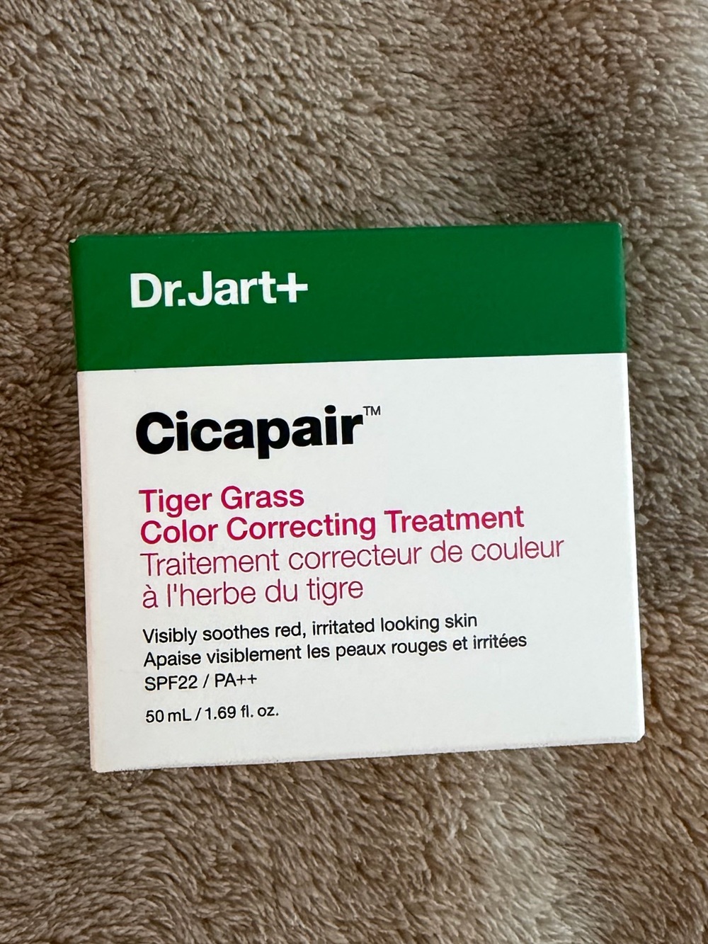 Cicapair Tiger Grass Color Correcting Treatment – Green 50ml
